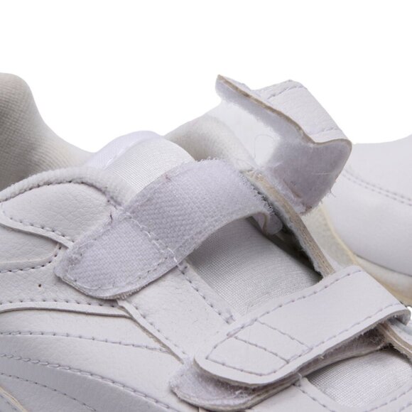 Athletic Works BETTY Sneakers Faux Leather Velcro Straps Running Shoes White - Picture 6 of 9